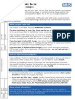 Dental Treatment Refund Form PDF