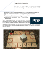 Juegos Lúdicos Matemáticos