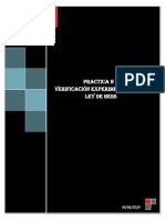 PRACTICA 3 Verificación Experimental de La Ley de Hess.