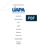 Tarea # 8 de Geometria