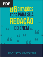 86 Citações TOPS para Redação ENEM Por Augusto Ollivieri-1-1 PDF