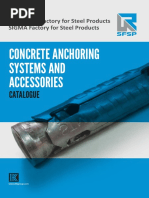 Concrete Anchoring Systems Catalogue