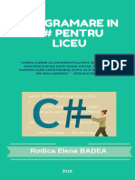 C Programare Liceu PDF