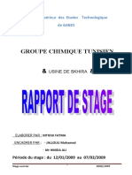 Rapport de Stage Electrique Fatma