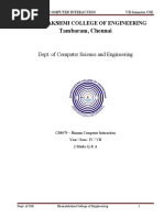 Cs8079 - Hci QB Unit 5