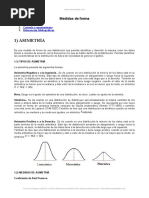 Medidas Forma Asimetria y Curtosis