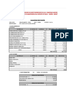 Calculo de Flete - Cerco Perimetrico Huaripampa