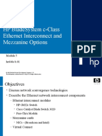 HP Bladesystem C-Class Ethernet Interconnect and Mezzanine Options