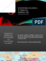 Economia Global e Trocas Desiguais 2º Ano - Aula 2