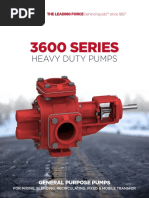 3600 SERIES: Heavy Duty Pumps