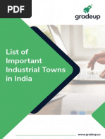 Important Industrial Towns India - pdf-30