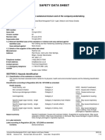 Safety Data Sheet: SECTION 1: Identification of The Substance/mixture and of The Company/undertaking