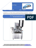 Selladora de Vasos Rotativa Automatica + Semiautomatica Nacional - Esperanza Ortega