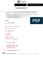 Producto Académico #2 Calculo II