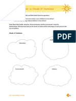 Worksheet 1 Sunshine Vs Darkness