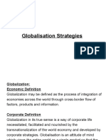 Globalisation Strategies Prof Bharat Nadkarni