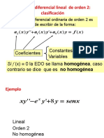 Ecuac. Diferencial Lineal de Orden 2