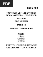 Business Communication - SUCM102 PDF