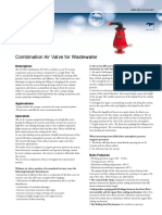 Combination Air Valve For Wastewater: Description