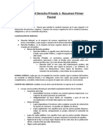 Derecho Privado 1. Primer Parcial