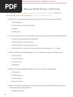 Pharmacy MCQs Practice Test 8