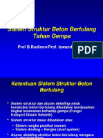 Sistem Struktur Penahan Gempa (XIII)