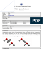 PHY 212-Quantum Mechanics 1-Muhammad Sabieh Anwar