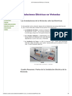 UD 6 Instalaciones Eléctricas en Viviendas