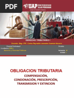 Semana 7 - Obligacion Tributaria Transmision y Extincion