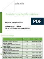 Clase 1 - Introducción A La Resistencia de Materiales