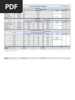 Inspection & Testing Plan For Aggregates