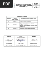 PR-PR-05 Procedimiento de Examinación Por Ultrasonido Phased Array Manual Conforme Código ASME B31.3