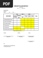 BFDP Form