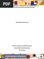 Actividad 3 Determinar El Tipo de Indicadores Que La Organizacionutiliza para Su Sistema de Gestion