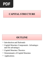 Capital Structure Capital Structure