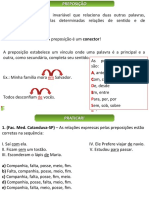 Aula - Conectivos Preposição e Conjunção