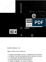 Aprender A Pensar Leyendo Bien PDF