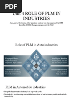 Unit 4 Role of PLM in Industries