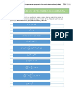 Simplificación de Expresiones Algebraicas: Prof. Karla Garro Camacho Programa de Apoyo A La Educación Matemática (PAEM)