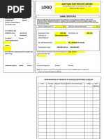 Azxytqw Test Private Limited: Share Certificate