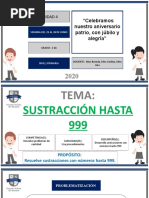 Mat. Sustracción Hasta 999