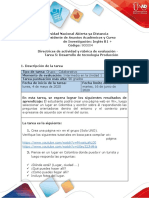 Guia Traducida Unidad 3 - Tarea 5 - Desarrollo de Tecnología Producción