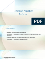 Primeros Auxilios Asfixia