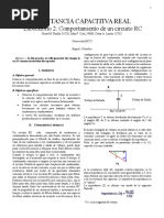 Reactancia Capacitiva