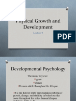 Physical Growth and Development