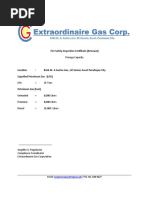 Fire Safety Inspection Certificate Storage