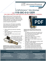 Pv16-30C-0-U-12Er: The Hydraforce Hyperformance™ Valve Advantage