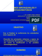 3 Sínd. Bronquiales y Parenquimatosos