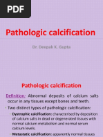 Pathologic Calcification: Dr. Deepak K. Gupta