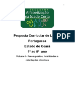 Proposta Curricular de LINGUA PORTUGUESA PAIC PDF